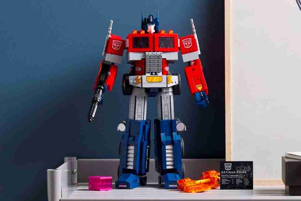 Optimus Prime de ‘Transformers’ ganha set Lego