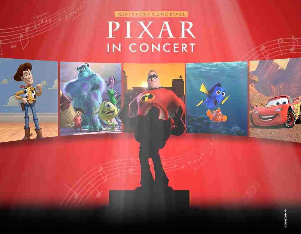 “Pixar in Concert” chega ao Brasil no dia 9 de Julho