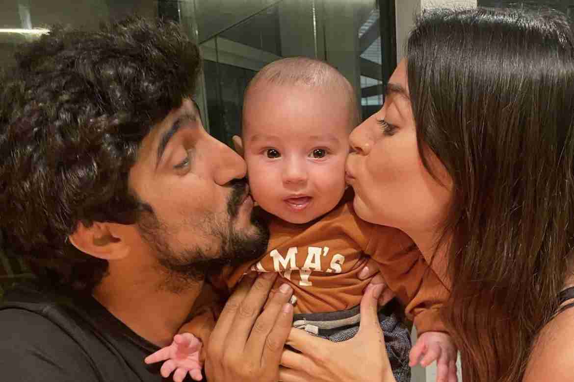 Thaila Ayala e Renato Góes celebram 5 meses do filho, Francisco (Foto: Reprodução/Instagram)