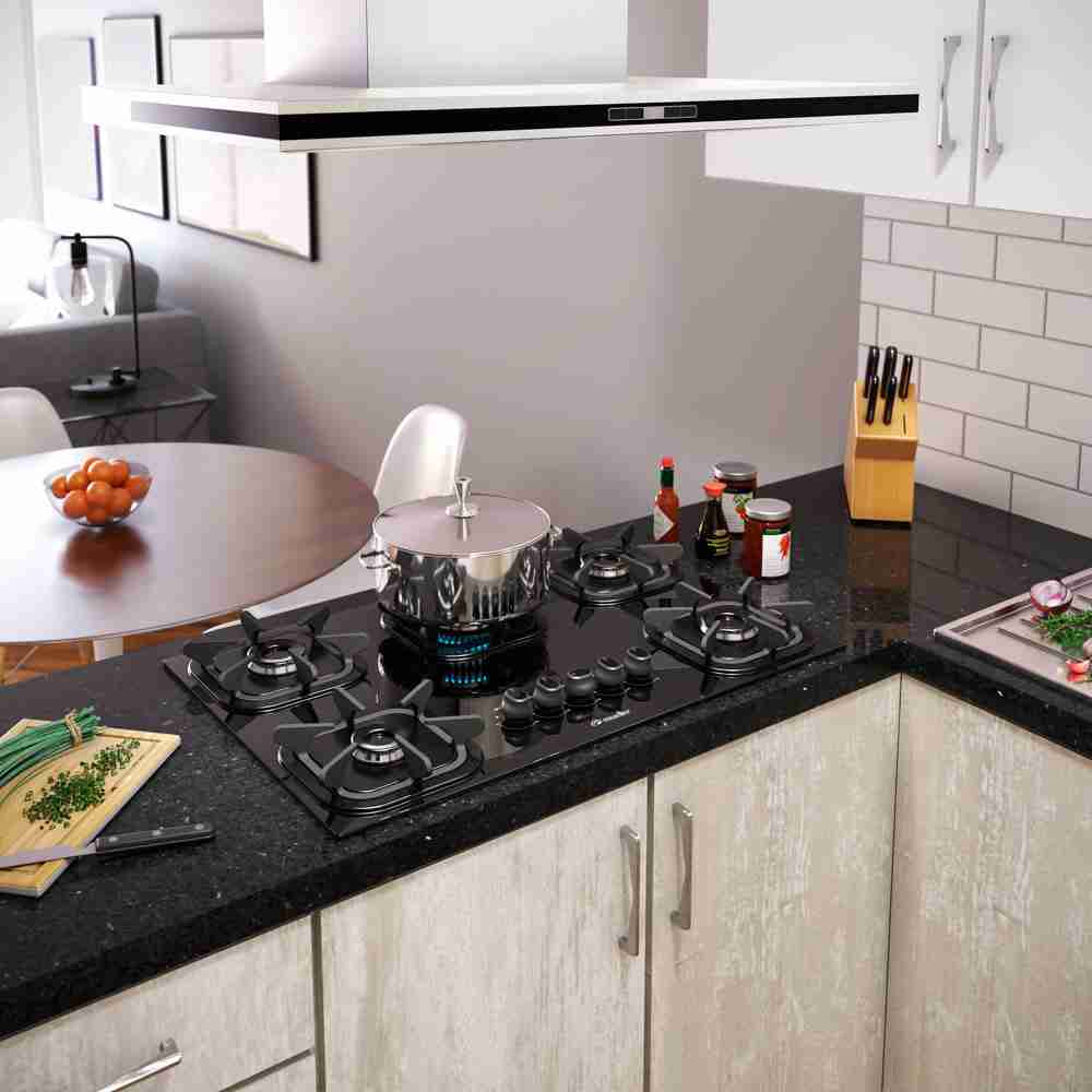 Com um design moderno, a cozinha com coifa ganha novos ares | Foto: Divulgação/ Mueller