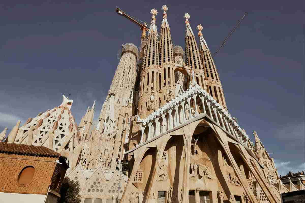 Basilica de la Sagrada Familia, Espanha. Foto: Pexels