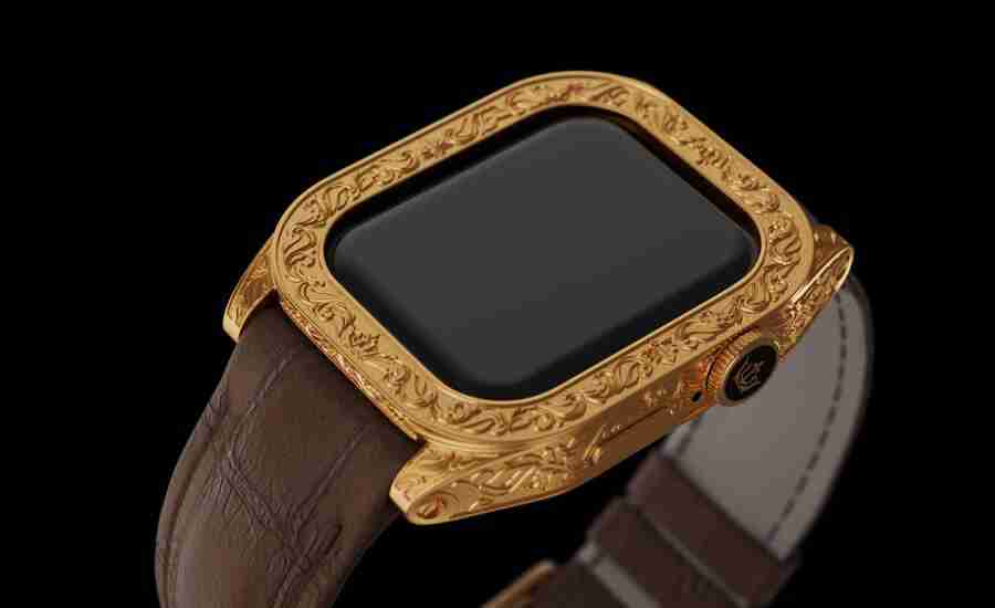 Caviar revela Apple Watch feito de ouro