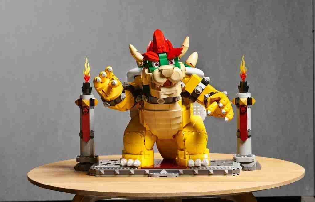Bowser ganha conjunto Lego de 2,8 mil peças