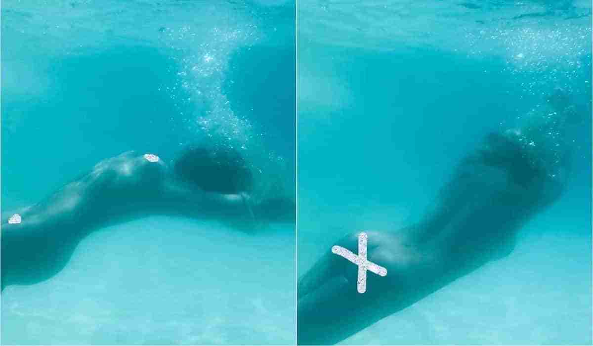 Britney Spears posa nadando nua em piscina: ‘continue a nadar’ (Foto: Reprodução/Instagram)