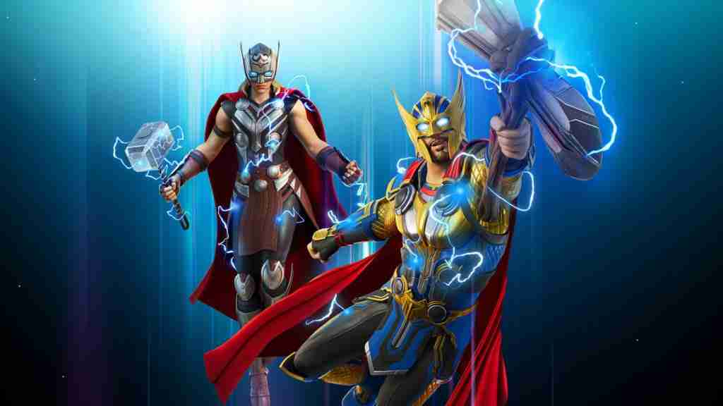 Trajes Thor Odinson e Poderosa Thor chegam em Fortnite