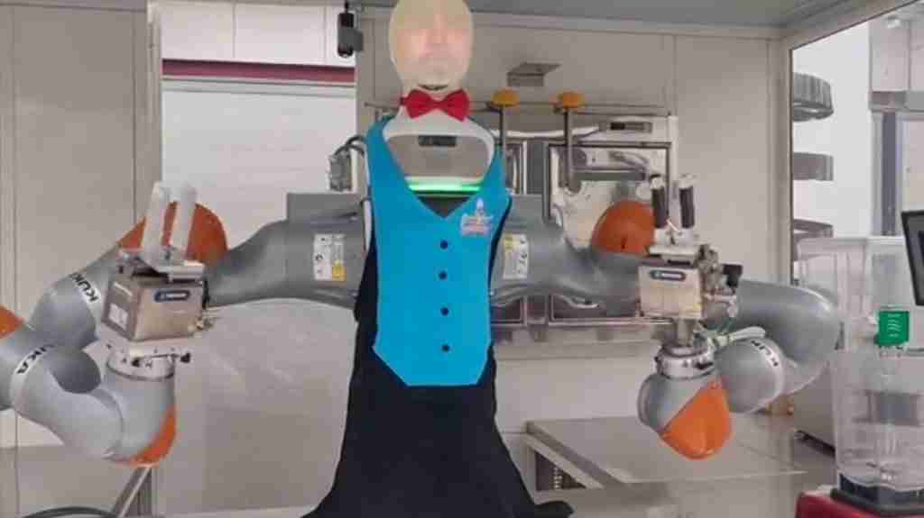 Cientistas italianos criam bartender robótico; saiba mais