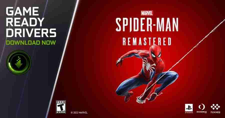 Game Ready Driver chega para Marvel’s Spider-Man Remastered