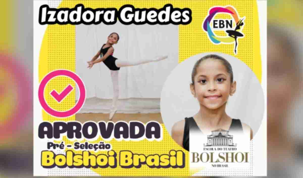Família de bailarina cearense organiza vaquinha para mandá-la a Santa Catarina para testes do Bolshoi