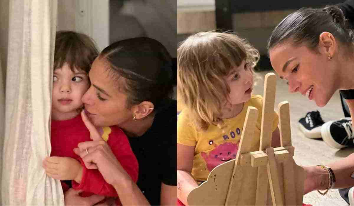 Tata Werneck exibe visita de Bruna Marquezine para a filha (Foto: Reprodução/Instagram)