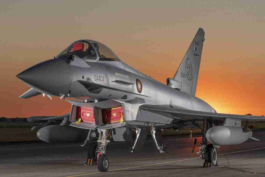 Catar recebe o seu primeiro caça Eurofighter Typhoon
