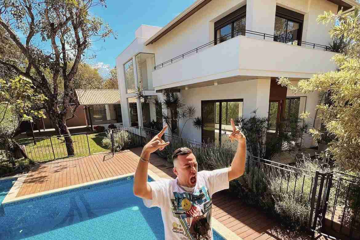 Lucas Rangel exibe nova mansão: “Sempre sonhei” (Foto: Reprodução/Instagram)