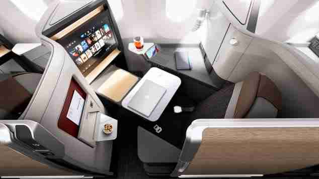 American Airlines mostra novas cabines privativas com poltronas e telas maiores para viagem premium