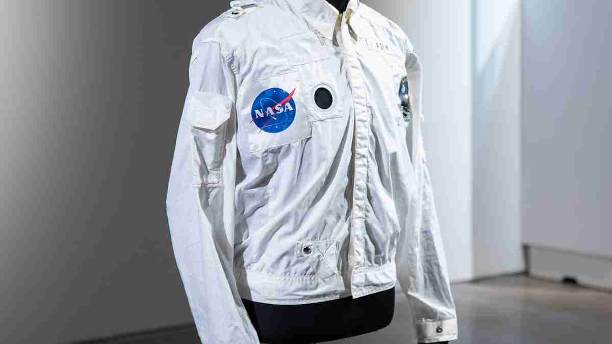 Jaqueta do astronauta Buzz Aldrin. Foto: Divulgação/ Sotheby’s