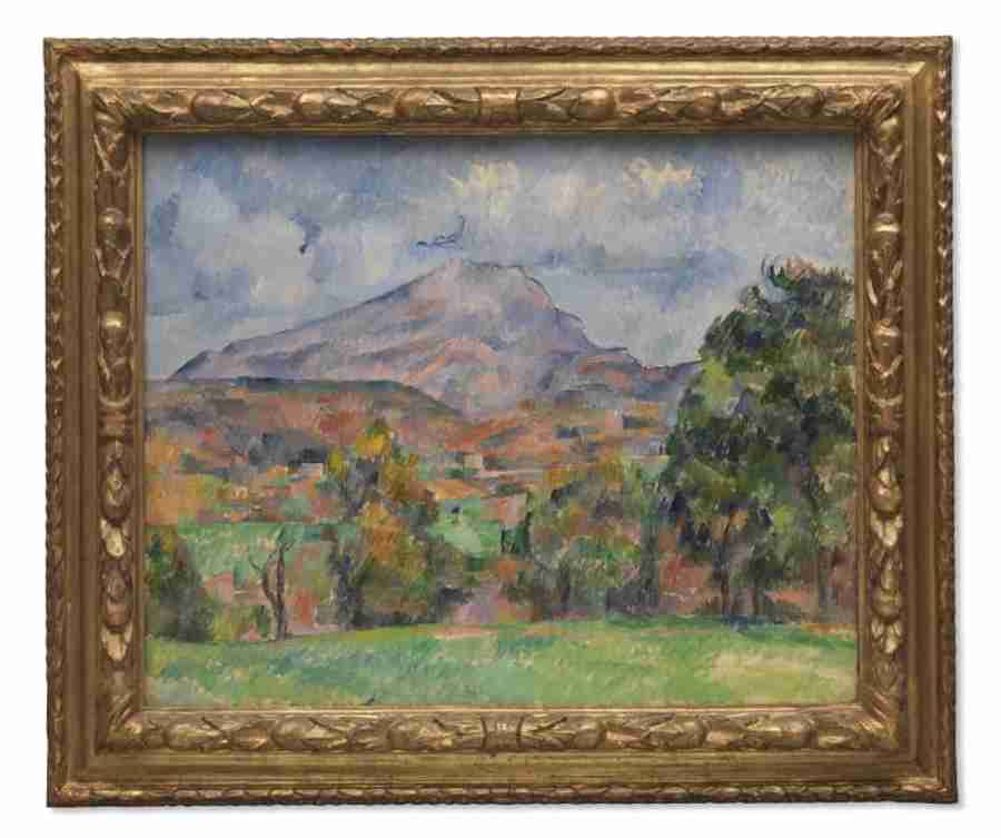 Quadro de Paul Cézanne é uma das obras da coleção. Fotos: Divulgação/ Paul G. Allen Estate