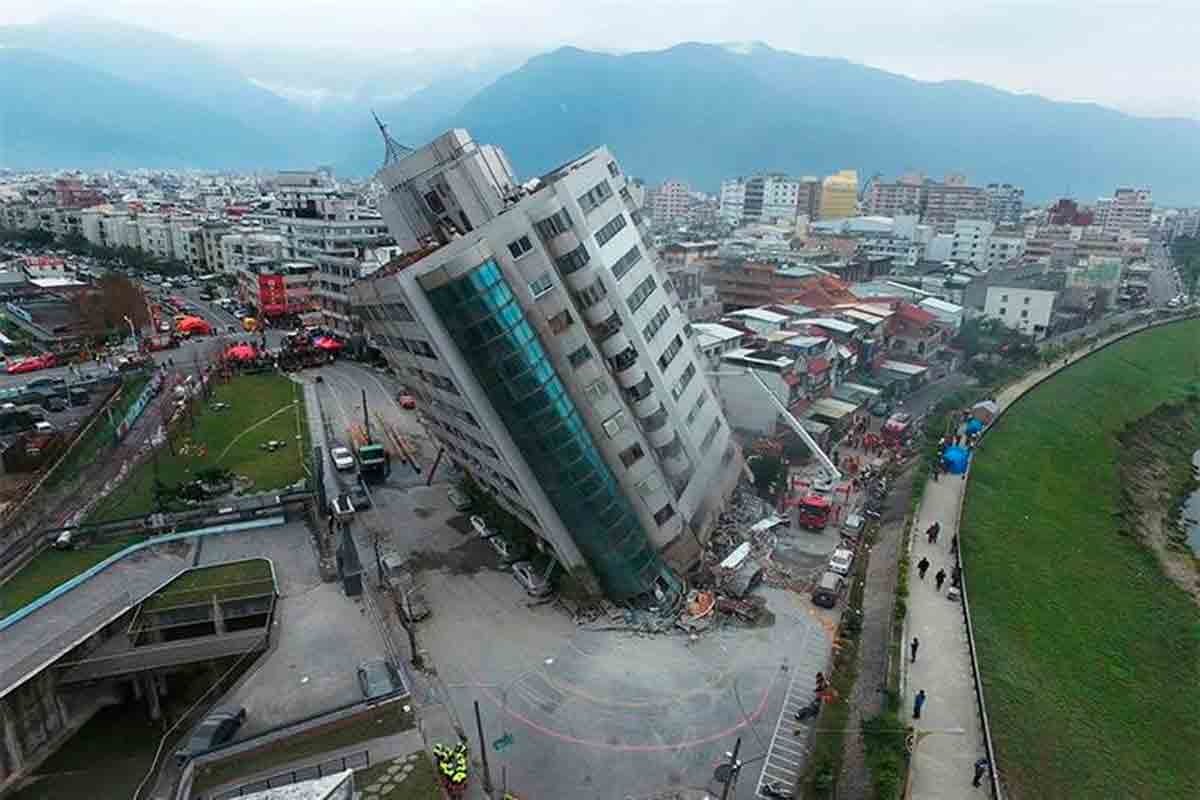 Terremoto de magnitude 6,9 atinge Taiwan