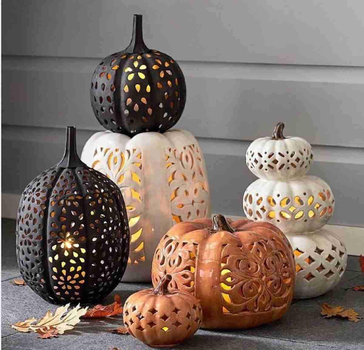 Halloween: 12 ideias para usar abóboras na decoração de um jeito sutil e luxuoso
