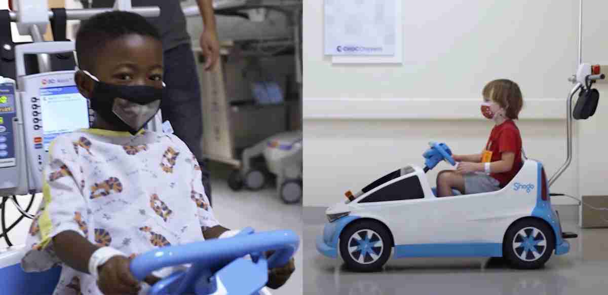 Honda cria pequeno carro elétrico para aliviar o estresse de crianças hospitalizadas