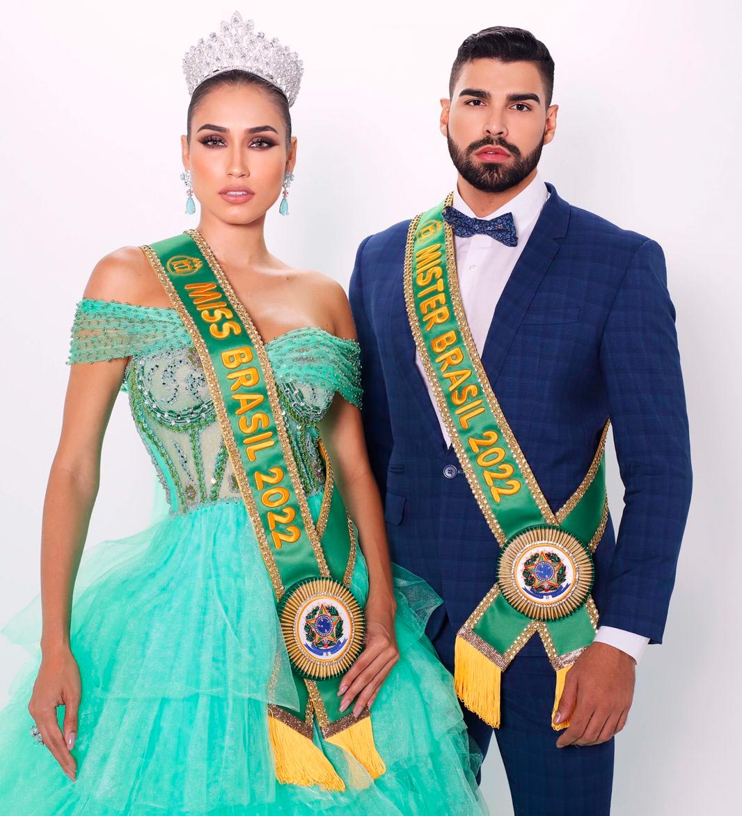 Paulo Roberto e Tatiana Bertoncini são eleitos Miss e Mister Brasil 2022
