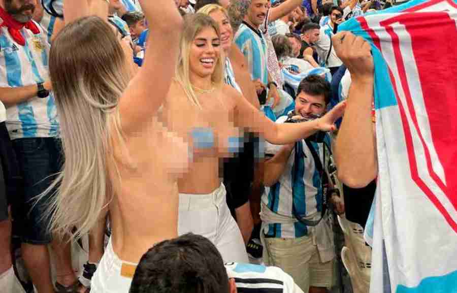 VÍDEO: Torcedoras argentinas ousadas viralizam em meio à vitória na Copa do Mundo do Catar 2022