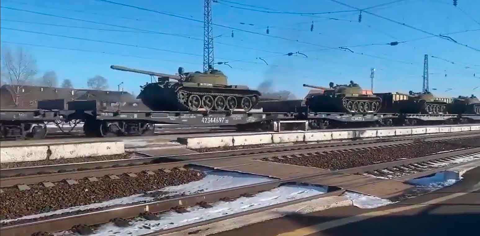 Os russos estão recondicionando tanques T-55 de 70 anos para enviar para a Ucrânia