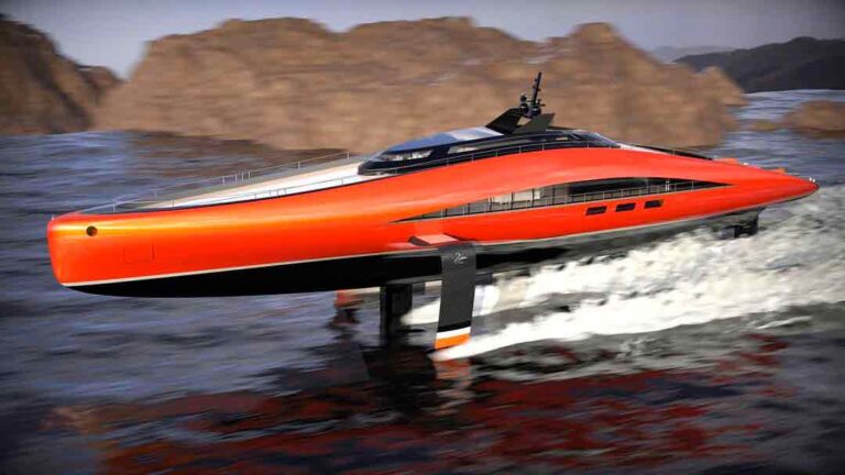 vitesse max super yacht