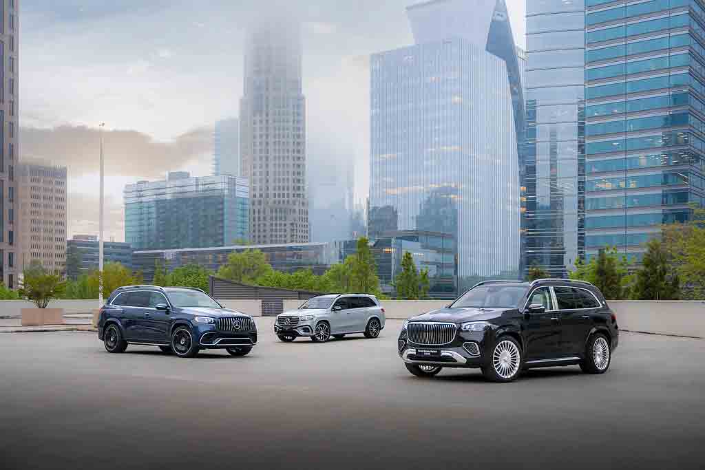 Mercedes-Benz revela a GLS 2024 seu novo SUV de luxo