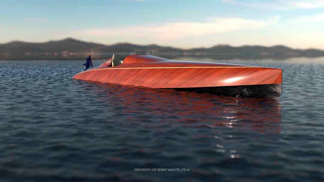 Spirit Yachts unveils spectacular long-range electric flying boat. Photo: instagram @spirit_yachts