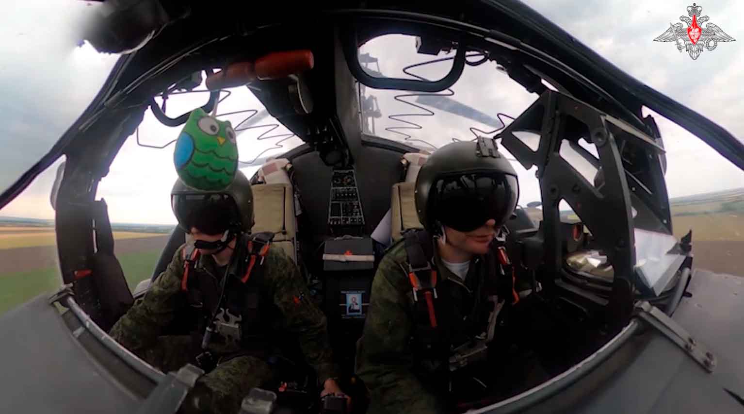 Il video mostra la distruzione causata dai temuti elicotteri d'attacco Ka-52. Foto: Riproduzione Telegram