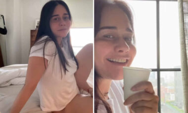 Alessandra Negrini surge só de calcinha em vídeo: "Simplesmente linda" (Foto: Reprodução/Instagram)