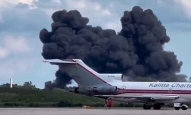 Vídeo: MIG-23 se estrella durante espectáculo aéreo en EE.UU. Foto: reproducción Twitter
