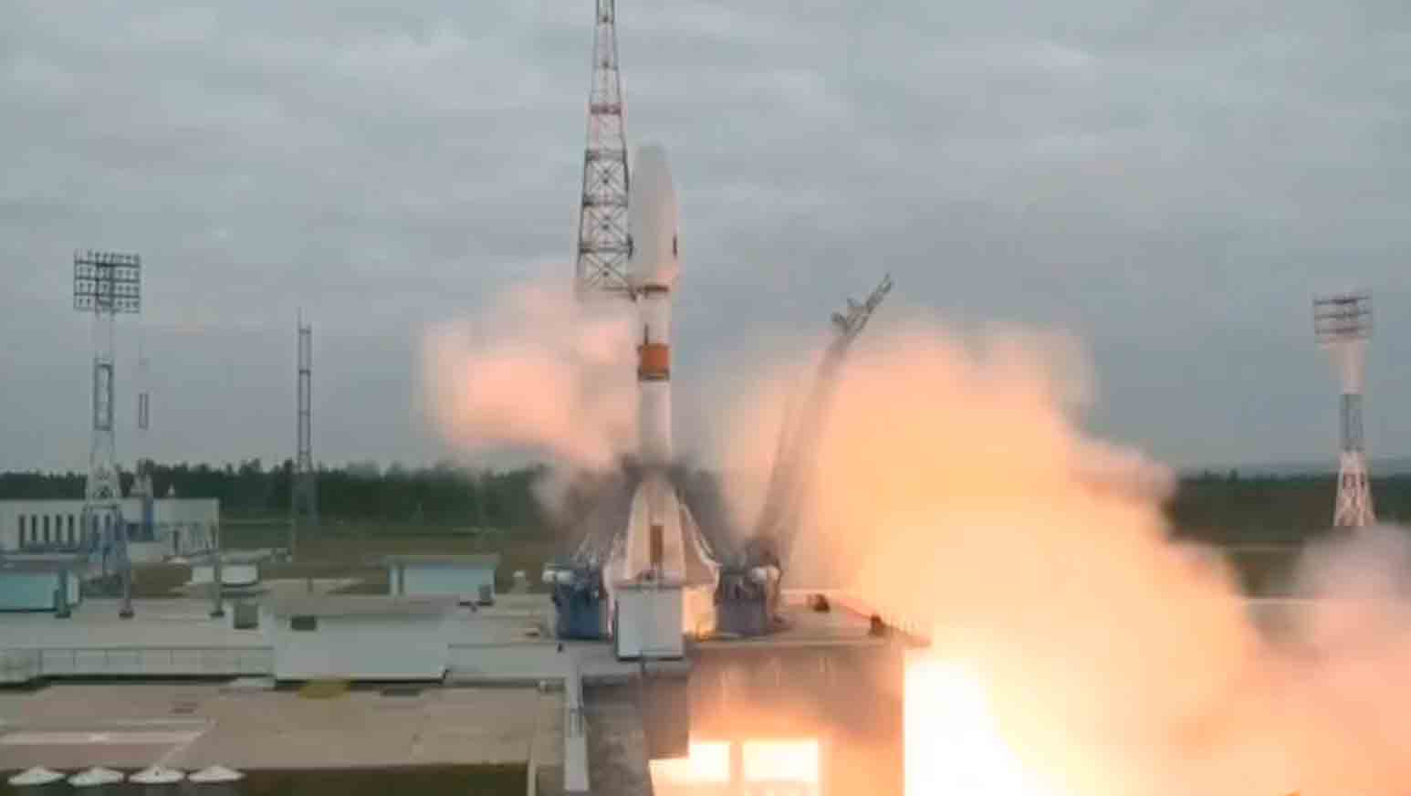 Video: Russia launches its first lunar mission in modern history