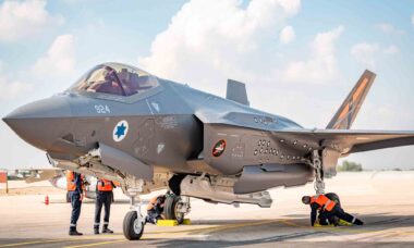 Israel encomenda oficialmente o terceiro esquadrão de caças furtivos F-35 . Foto: Wikipedia