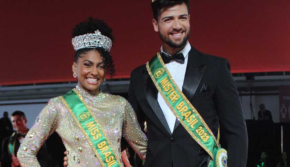 Mariele Paixão e Glauber Pádua são eleitos Miss Brasil e Mister Brasil 2023 na maior feira de beleza das Américas. Foto: Ricardo Souza