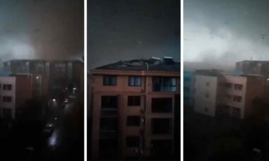 Vídeo: Tornado gigantesco atinge a cidade de Nancai em Pequim. Foto: Reprodução Twitter @Top_Disaster