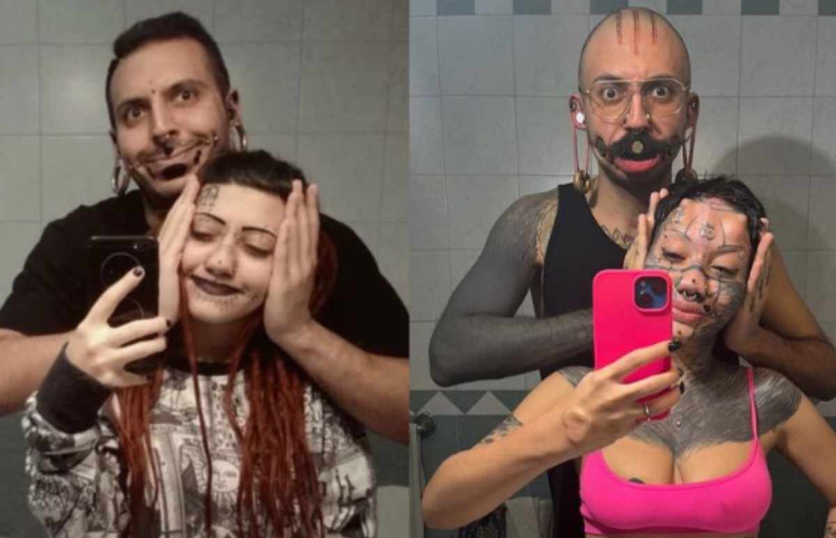 Avant et après d'Aydin Mod / Reproduction Instagram @aydinmod
