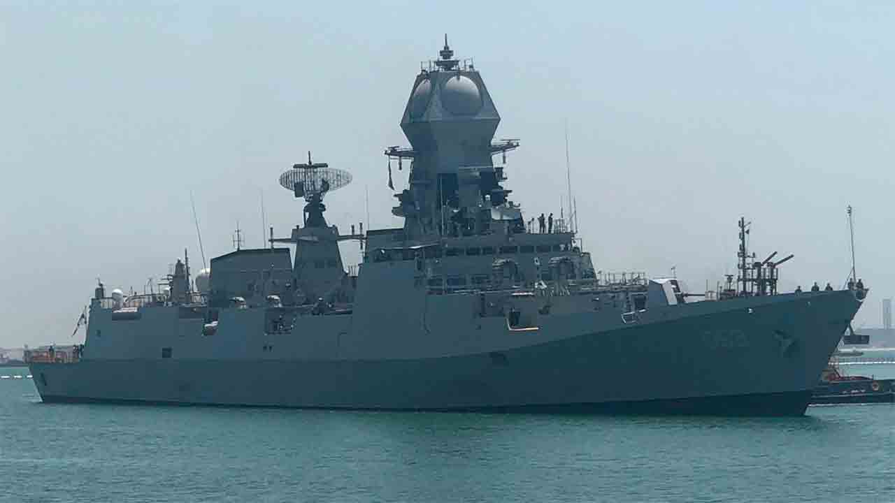 INS Kolkata Samudra Setu-II 