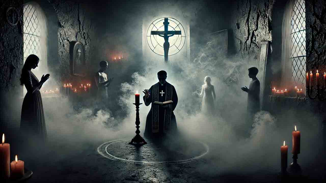 Discover 3 confirmed exorcism cases by the Catholic Church. Illustration: SDT / Condutta