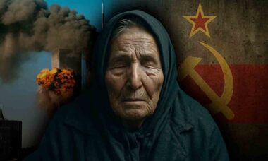 Baba Vanga, a profetisa cega da Bulgária. Imagem gerada por IA