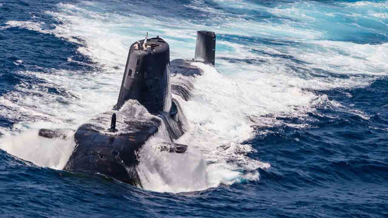 Yhdistynyt kuningaskunta testaa ydinvoimalla toimivista sukellusveneistä laukaistavia vedenalaisia droneja. Kuva: Royal Navy
