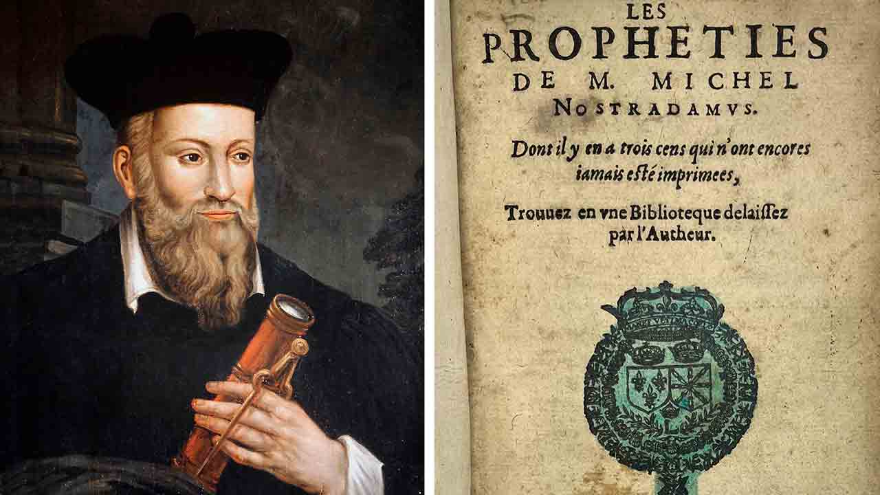 Retrato de Nostradamus - domínio público