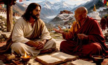 Jesus esteve na Índia e no Tibete? Ilustração: Condutta