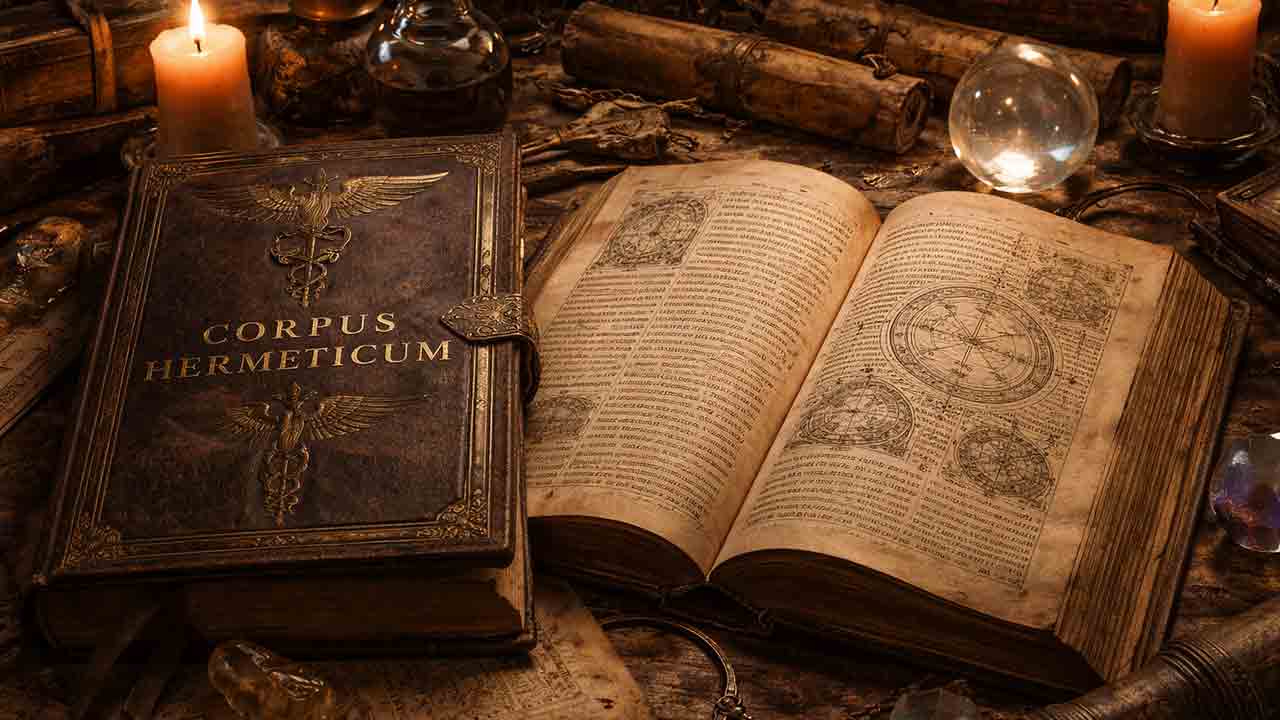 Corpus Hermeticum. Ilustração: Condutta